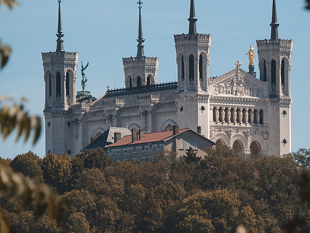 Couverture carte virtuelle Lyon Fourvière