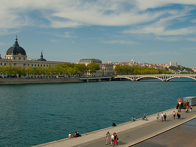 Couverture carte virtuelle Lyon eau