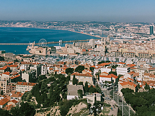 Couverture carte virtuelle Marseille panorama