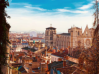 Couverture carte virtuelle Vieux Lyon